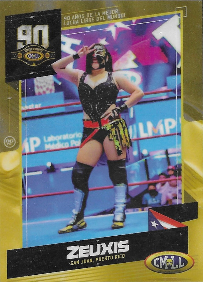 Zeuxis trading card PW Catalog