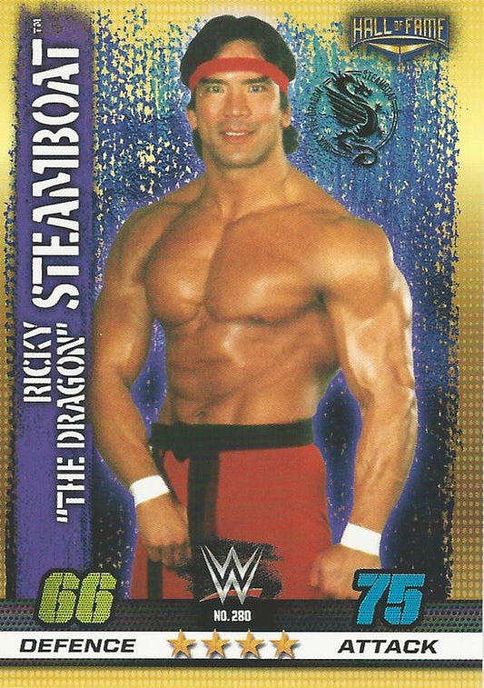 WWE Topps Slam Attax 10th Edition 2017 Ricky Steamboat #280