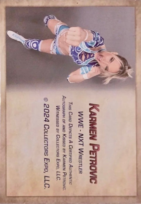 Karmen Petrovic trading card PW Catalog
