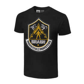 Braun Strowman "The Monster of All Monsters" Authentic T-Shirt T-Shirt PW Catalog