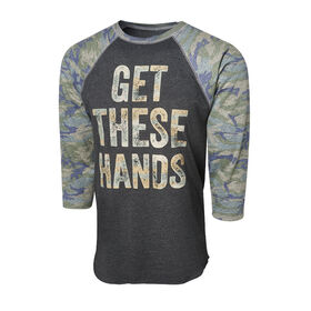 Braun Strowman Camouflage Raglan Baseball Shirt & Hat Set