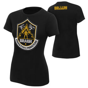 Braun Strowman "The Monster of All Monsters" Women's Authentic T-Shirt T-Shirt PW Catalog