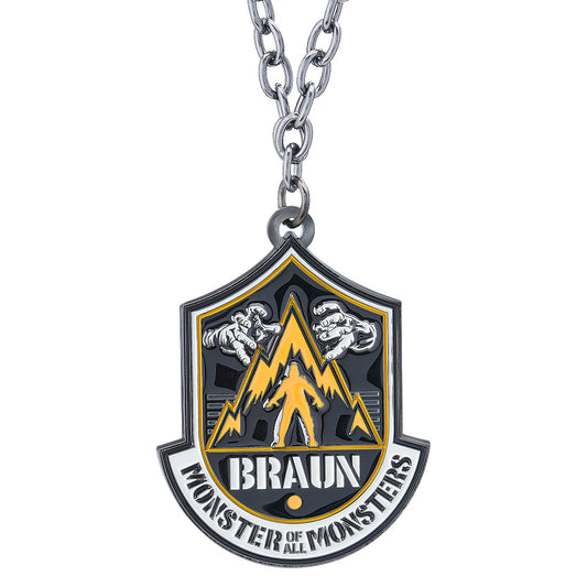 Braun Strowman "Monster of All Monsters" Pendant Jewelry PW Catalog
