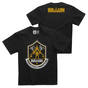 Braun Strowman "The Monster of All Monsters" Youth Authentic T-Shirt T-Shirt PW Catalog
