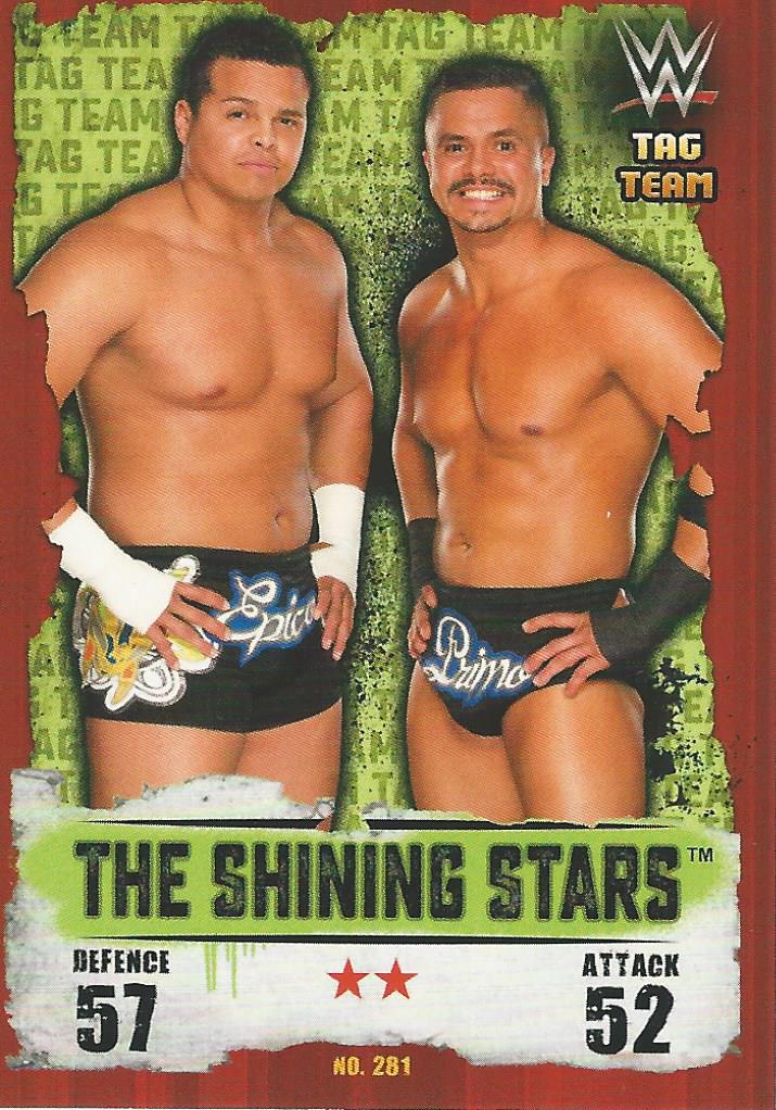 WWE Topps Slam Attax Takeover 2016 The Shining Stars #281