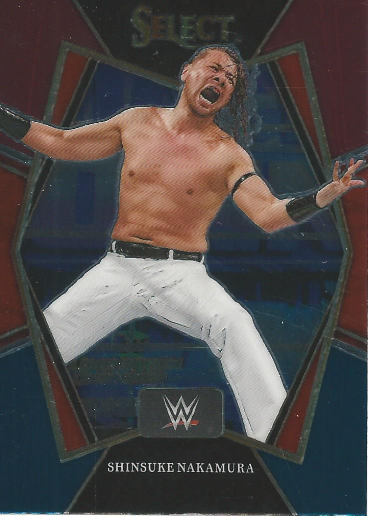 WWE Panini Select 2022 Shinsuke Nakamura Red/Silver/Blue #132