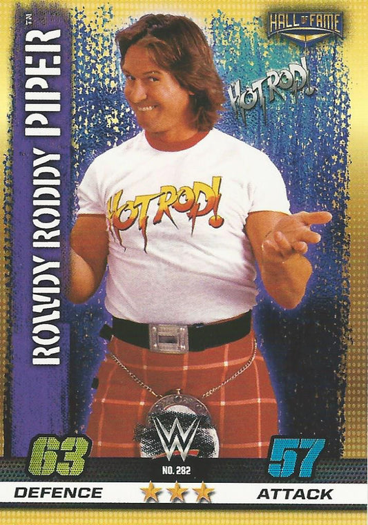 WWE Topps Slam Attax 10th Edition 2017 Rowdy Roddy Piper #282