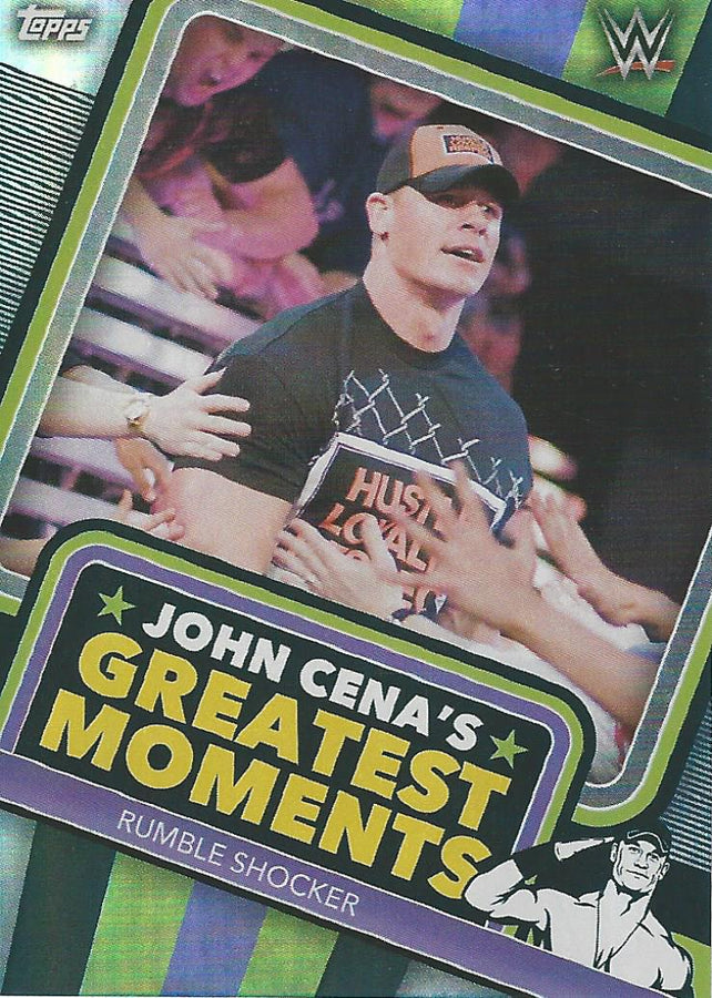 Topps WWE Superstars 2021 John Cena JC3 trading card PW Catalog