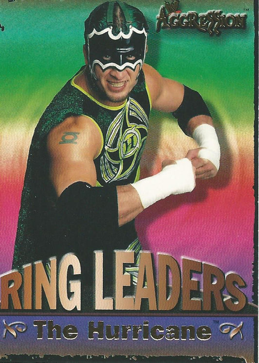 WWE Fleer Aggression 2003 Ring Leader The Hurricane 5 of 15 trading card PW Catalog