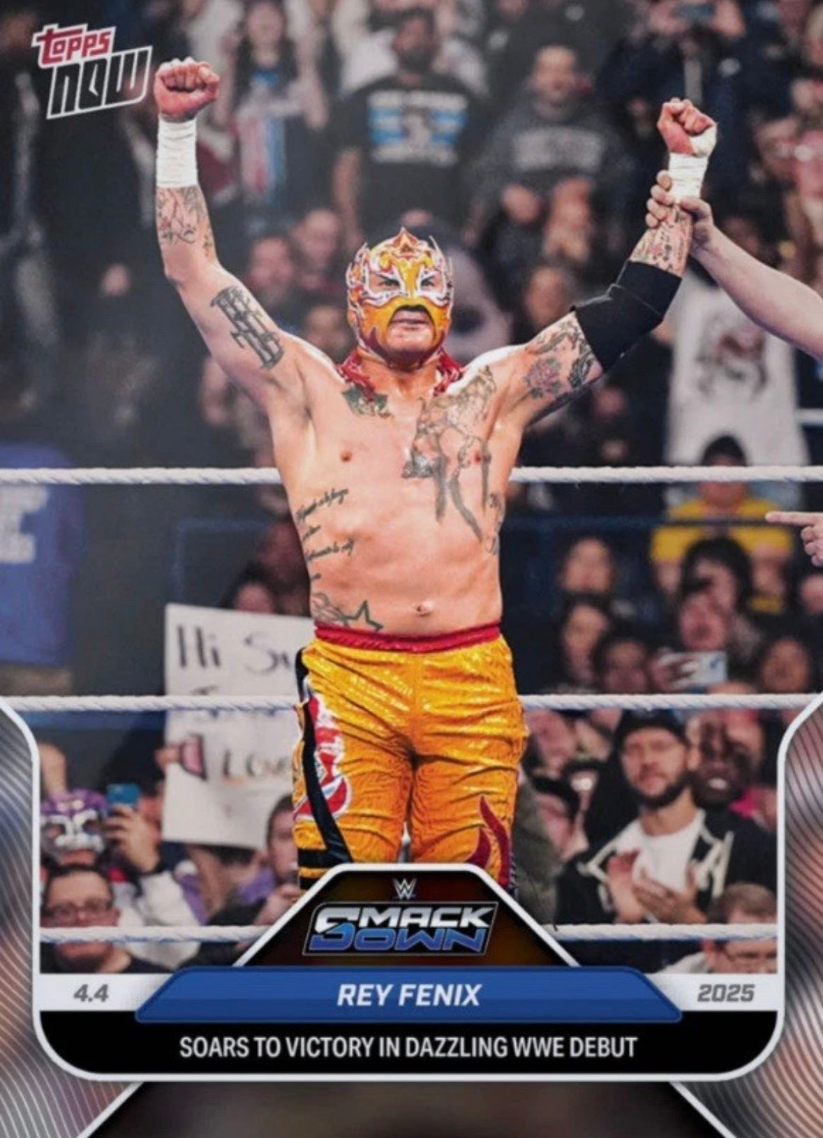 REY Fenix Soars to Victory in Dazzling WWE Debut