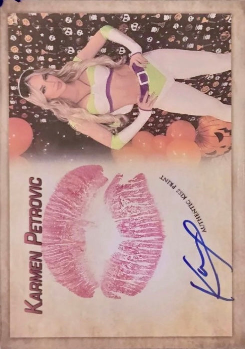 Karmen Petrovic trading card PW Catalog