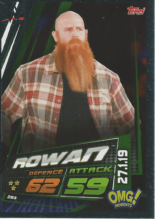 WWE Topps Slam Attax Universe 2019 Rowan #283