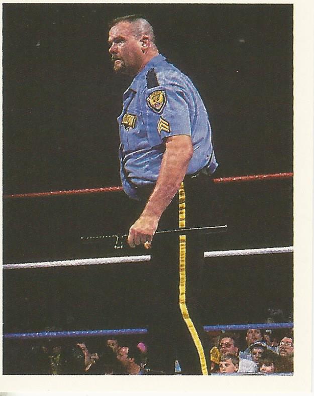 WWF Merlin Stickers 1992 Big Boss Man #283