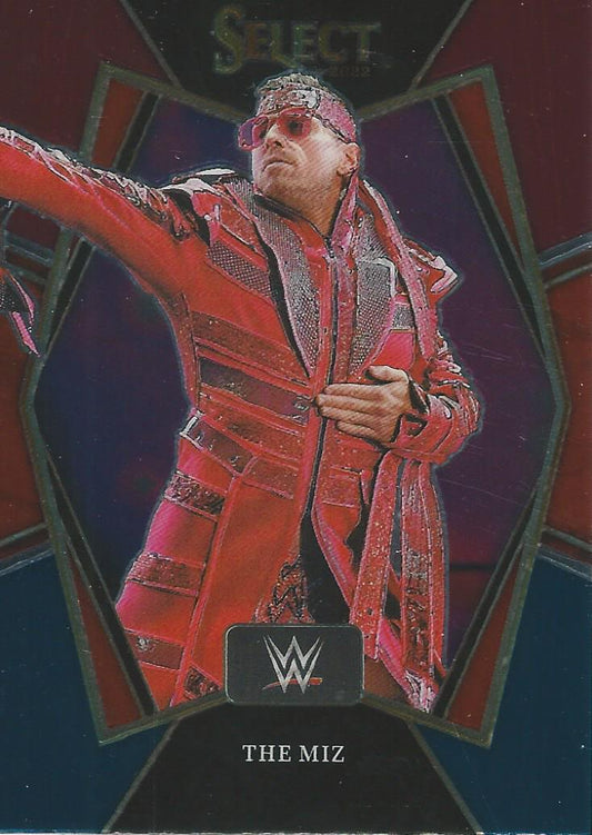 WWE Panini Select 2022 The Miz Red/Silver/Blue #152