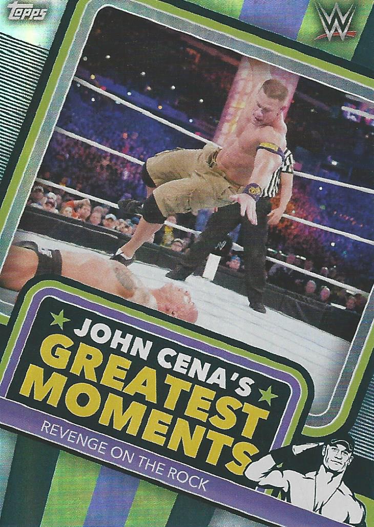 Topps WWE Superstars 2021 John Cena JC5 trading card PW Catalog