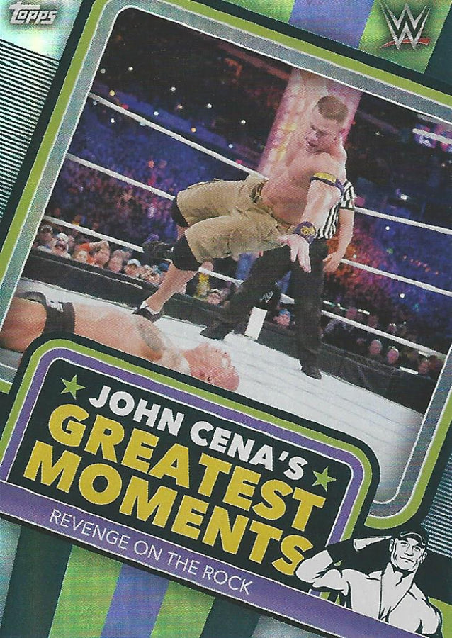 Topps WWE Superstars 2021 John Cena JC5 trading card PW Catalog