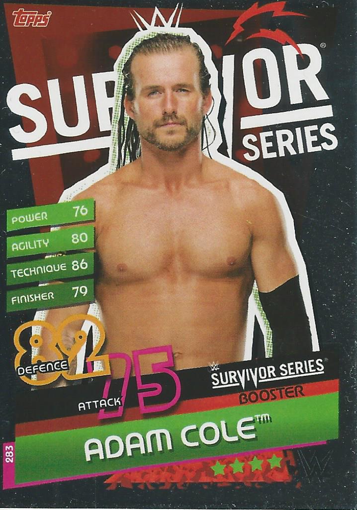 WWE Topps Slam Attax Reloaded 2020 Adam Cole #283