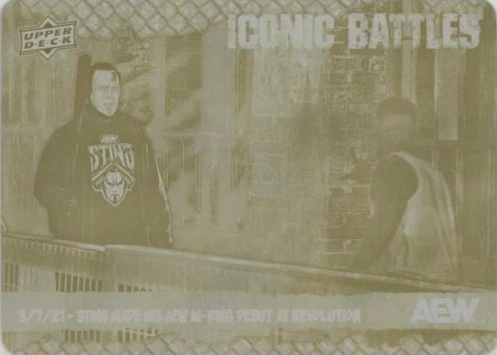 Iconic Battles – 3/7/21 – Sting Made HIS AEW In-Ring Debut at Revolution