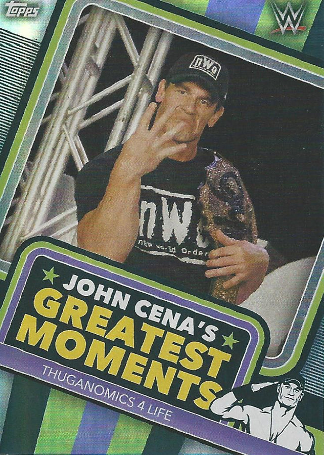 Topps WWE Superstars 2021 John Cena JC6 trading card PW Catalog