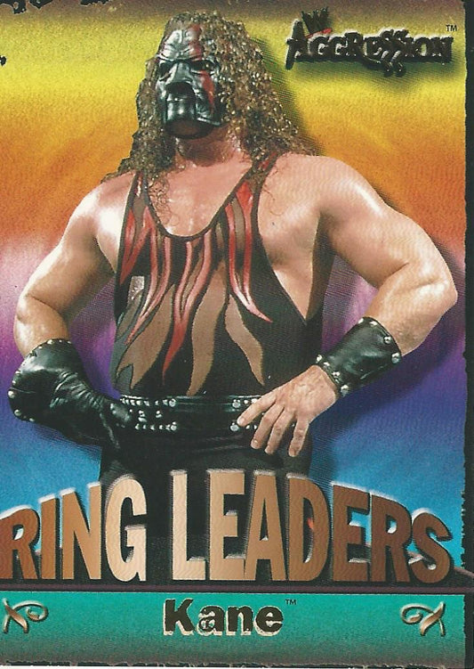 WWE Fleer Aggression 2003 Ring Leader Kane 7 of 15 trading card PW Catalog