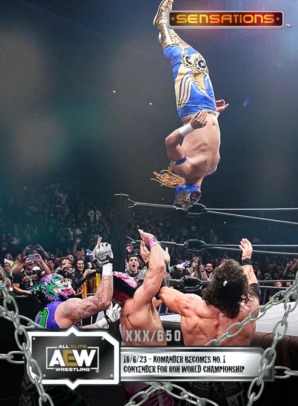 10/6/23 – Komander – Komander Becomes NO. 1 Contender for ROH World Championship