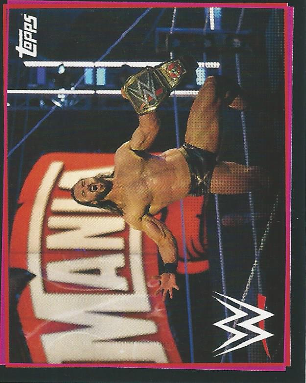 WWE Topps Road to Wrestlemania Stickers 2021 Drew McIntyre #285