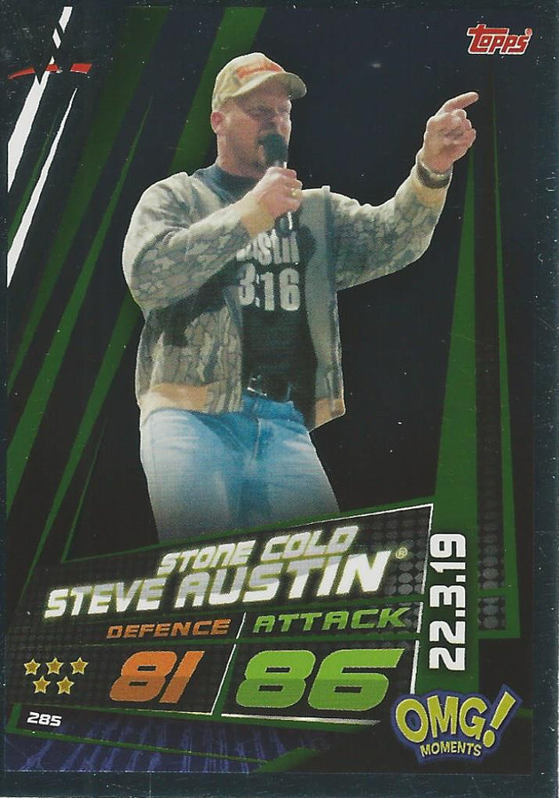 WWE Topps Slam Attax Universe 2019 Stone Cold Steve Austin #285