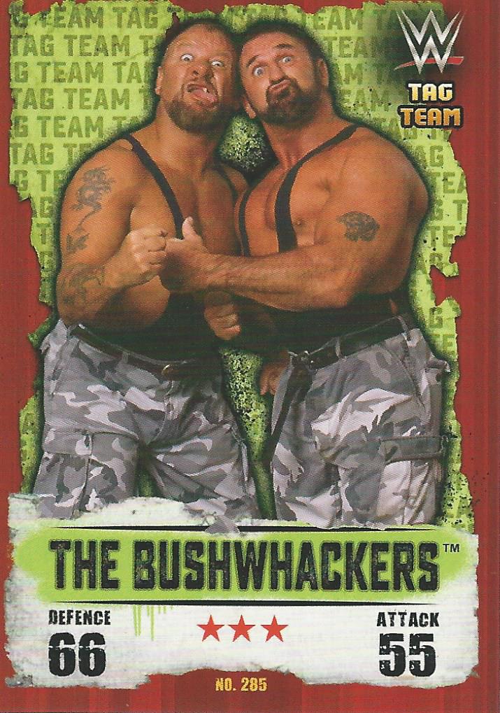 WWE Topps Slam Attax Takeover 2016 The Bushwhackers #285