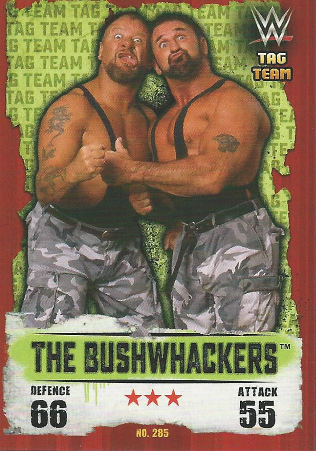 WWE Topps Slam Attax Takeover 2016 The Bushwhackers #285