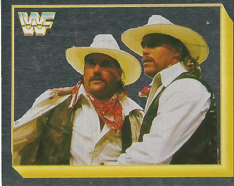 WWF Merlin Sticker 1994 Smoking Gunns #285