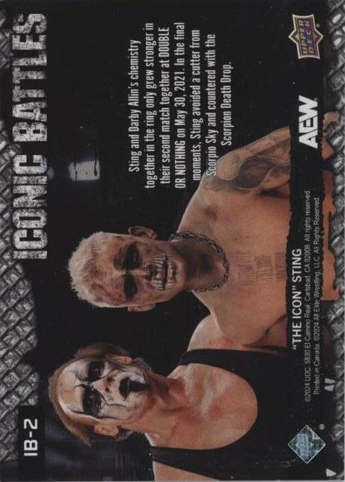 Iconic Battles – 5/30/21 – Sting and Darby Allin Scored Second Win at Double or Nothing