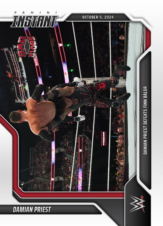Damian Priest – Damian Priest Defeats Finn Bálor trading card PW Catalog