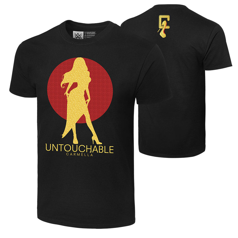 Carmella Spotlight Authentic T-Shirt Front & Back