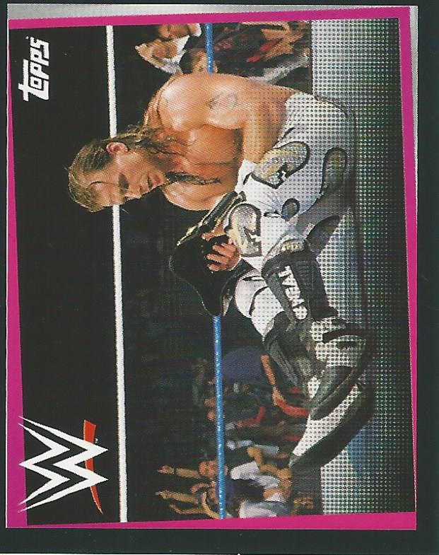 WWE Topps Road to Wrestlemania Stickers 2021 Shawn Michaels #286