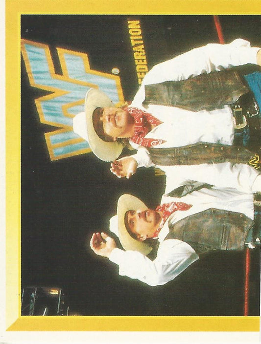 WWF Merlin Sticker 1994 Smoking Gunns #286