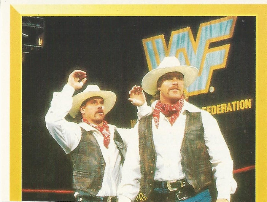 WWF Merlin Sticker 1994 Smoking Gunns #286