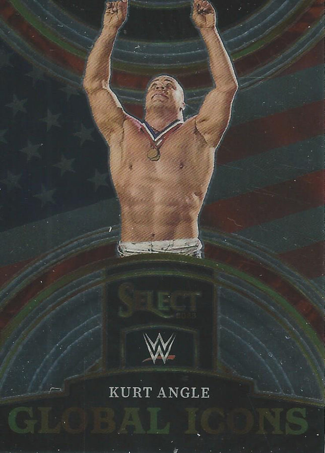 WWE Panini Select 2023 Kurt Angle Global Icons #23