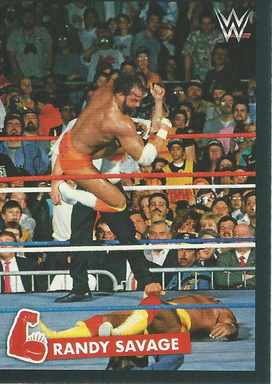 WWE Panini 2022 Sticker Collection Macho Man Randy Savage #286