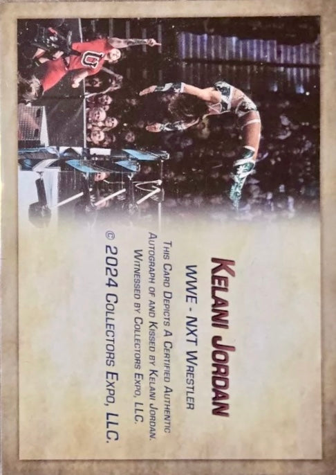 Kelani Jordan trading card PW Catalog
