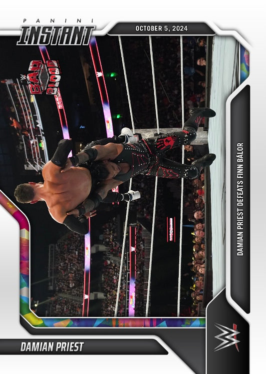 Damian Priest – Damian Priest Defeats Finn Bálor trading card PW Catalog