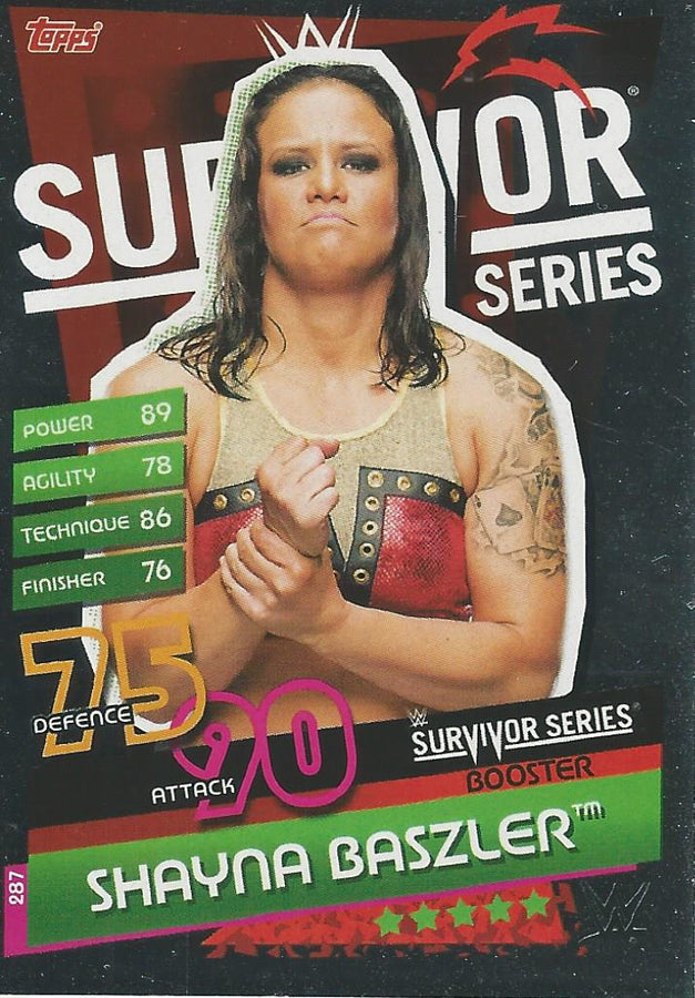 WWE Topps Slam Attax Reloaded 2020 Shayna Baszler #287