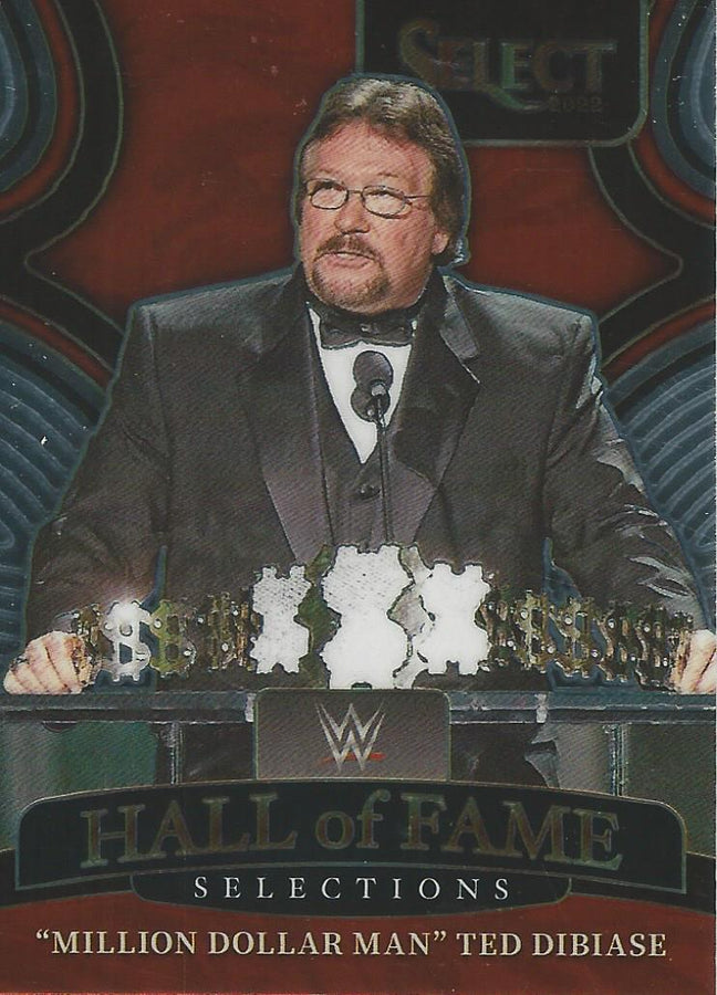 WWE Panini Select 2022 Million Dollar Man Ted Dibiase Hall of Fame #20