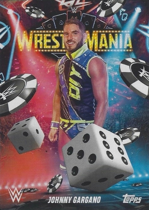 Johnny Gargano trading card PW Catalog