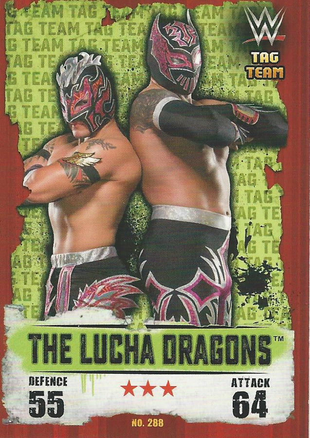 WWE Topps Slam Attax Takeover 2016 Lucha Dragons #288