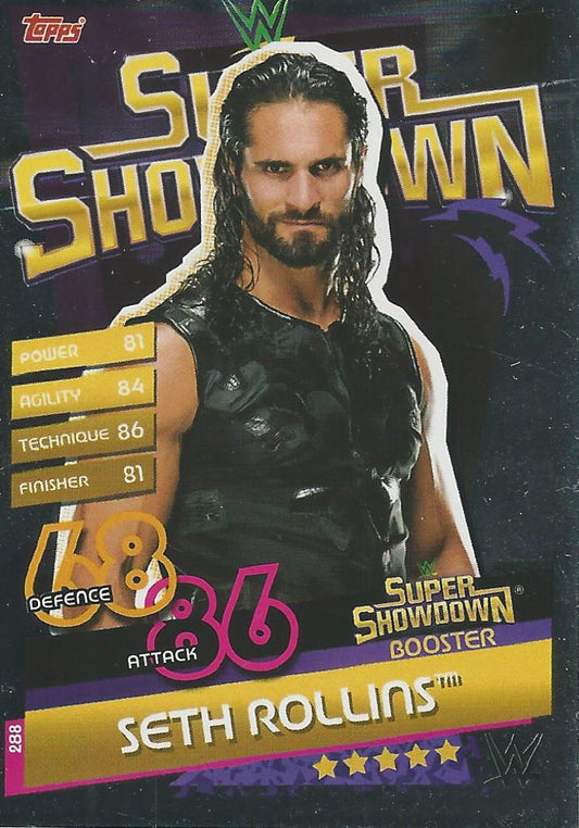 WWE Topps Slam Attax Reloaded 2020 Seth Rollins #288