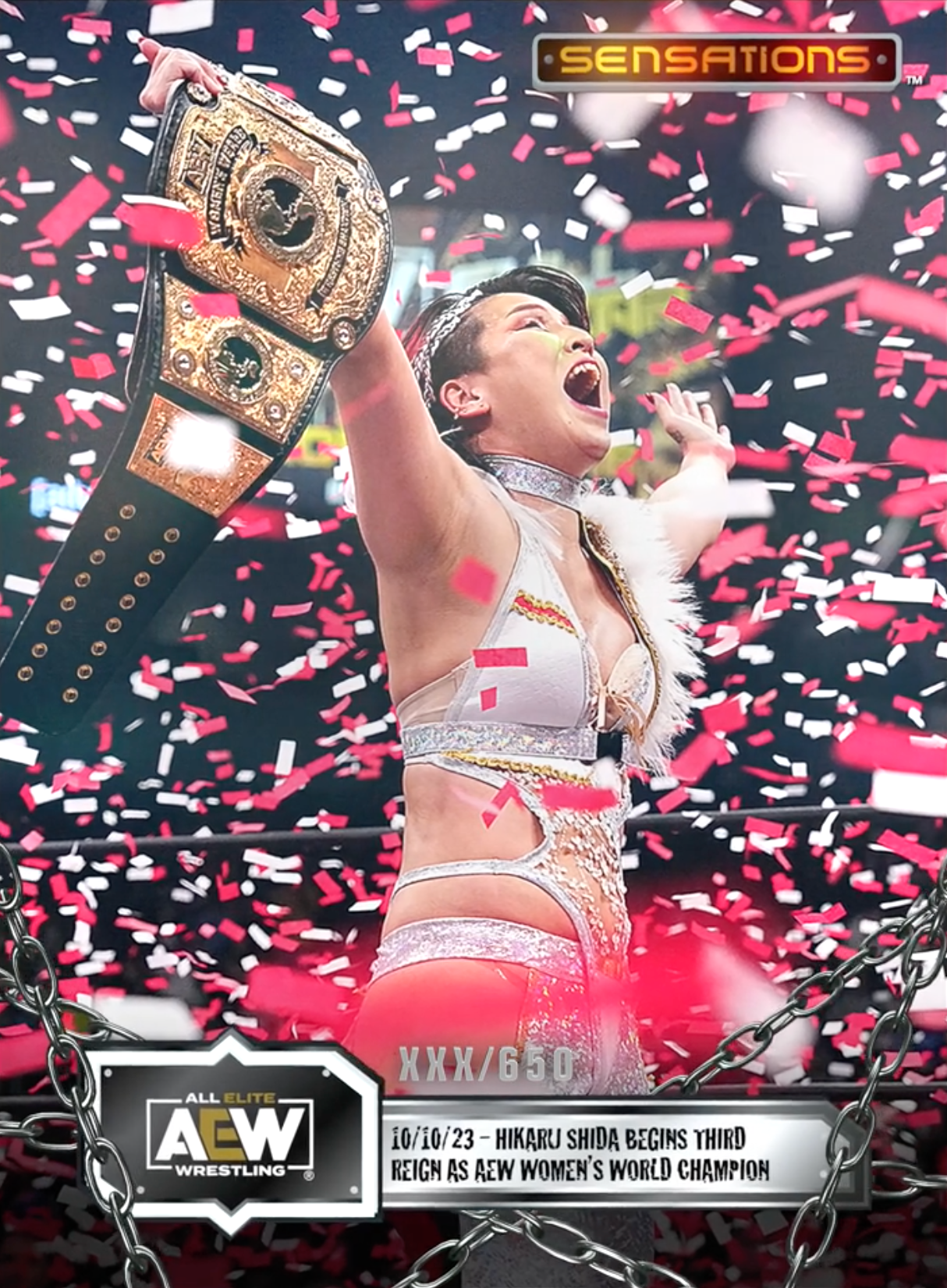 10/10/23 – Hikaru Shida – Hikaru Shida Begins Third Reign AS AEW Women’s World Champion