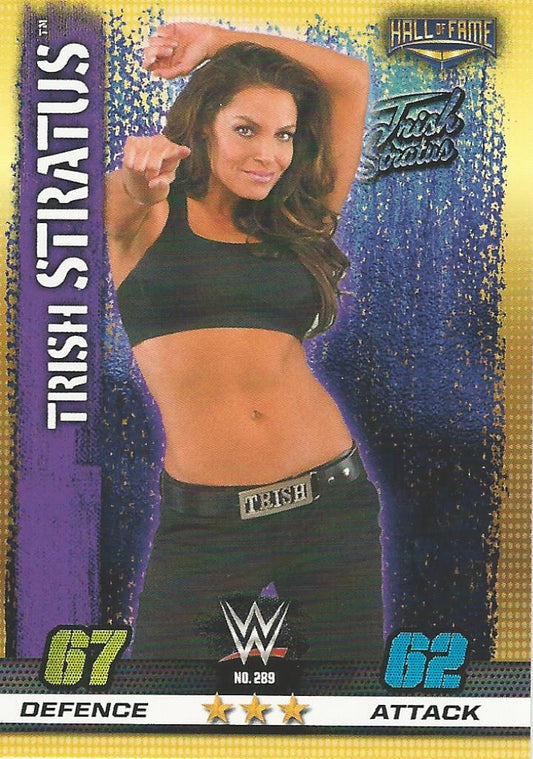 WWE Topps Slam Attax 10th Edition 2017 Trish Stratus #289