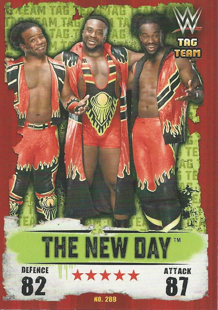 WWE Topps Slam Attax Takeover 2016 New Day #289