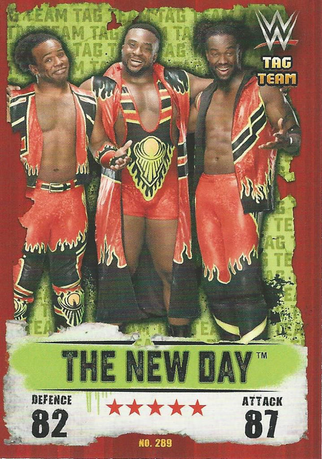 WWE Topps Slam Attax Takeover 2016 New Day #289