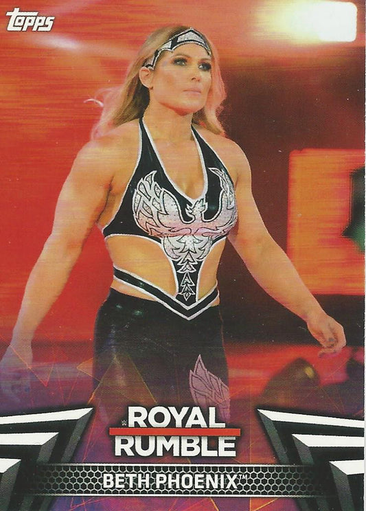 WWE Topps Women Division 2018 Beth Phoenix RR-18 trading card PW Catalog